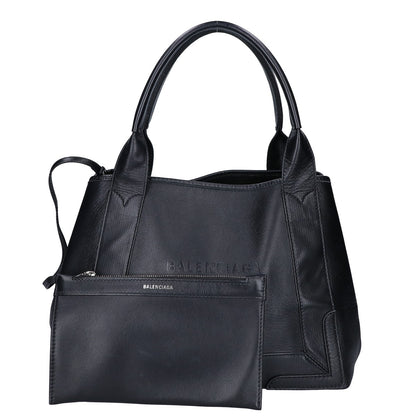 BALENCIAGA バレンシアガ 339933 オールレザー ポーチ付 カバス トートバッグ