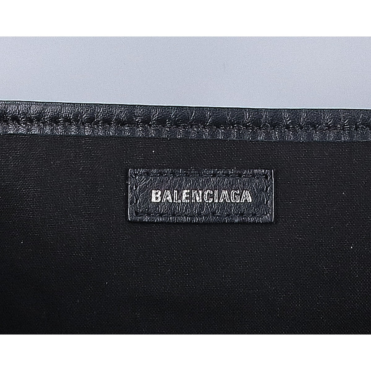 BALENCIAGA バレンシアガ 339933 オールレザー ポーチ付 カバス トートバッグ