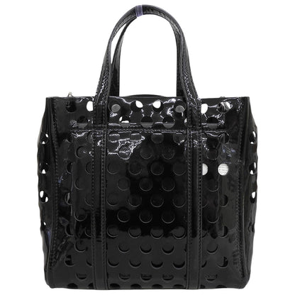 MARC JACOBS マーク ジェイコブス パンチング パテント ハンドバッグ レディース ブラック M0015791 ハンドバッグ