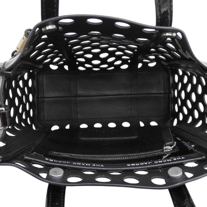 MARC JACOBS マーク ジェイコブス パンチング パテント ハンドバッグ レディース ブラック M0015791 ハンドバッグ