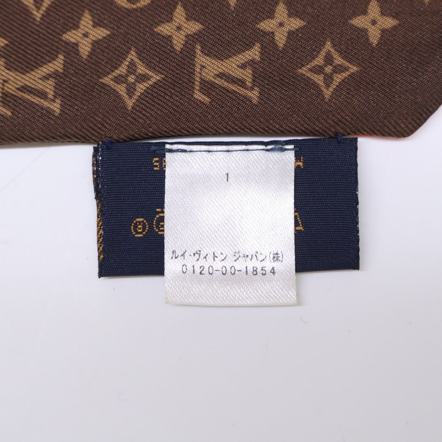 LOUIS VUITTON ルイヴィトン M71095 バンドー BB LV ストーリーズ シルク スカーフ