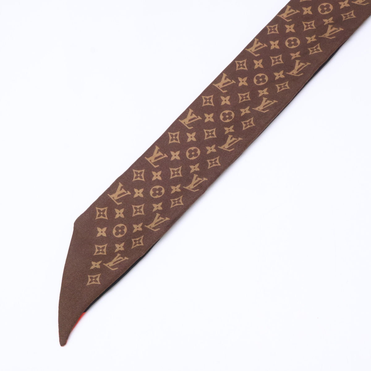 LOUIS VUITTON ルイヴィトン M71095 バンドー BB LV ストーリーズ シルク スカーフ