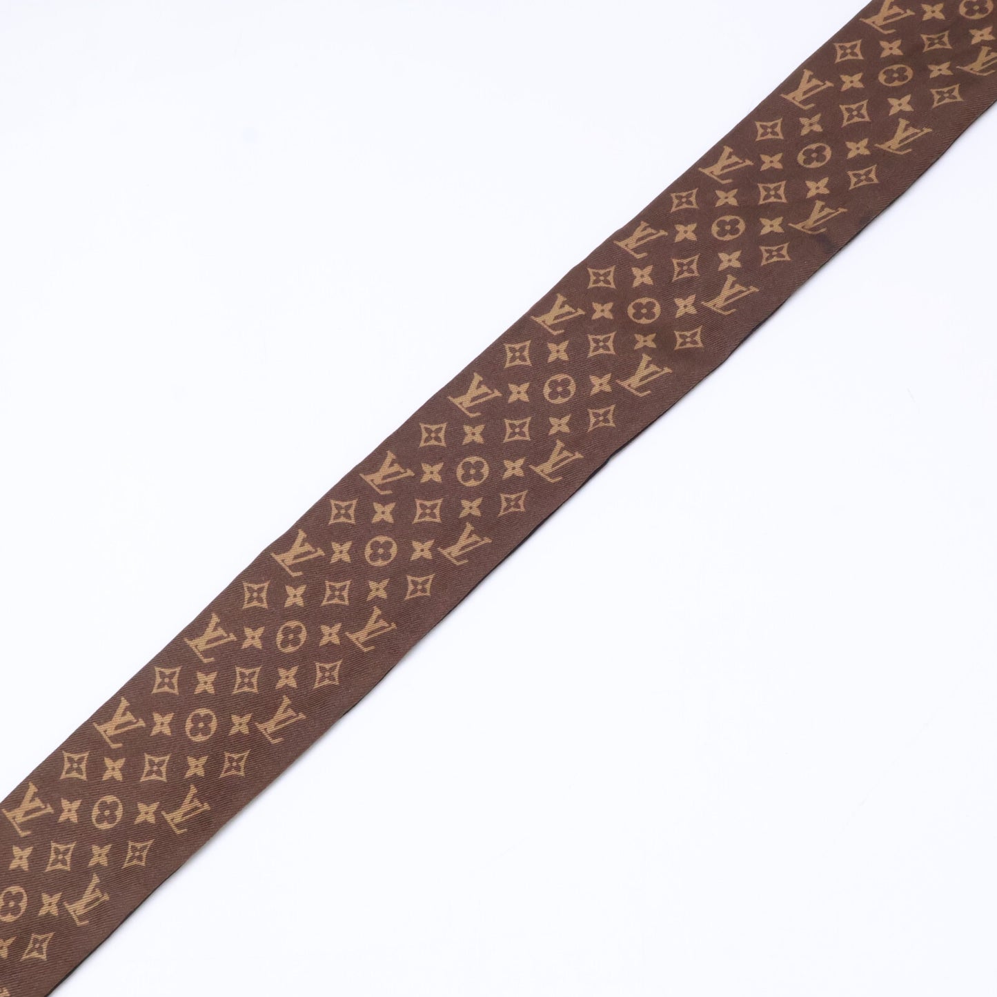 LOUIS VUITTON ルイヴィトン M71095 バンドー BB LV ストーリーズ シルク スカーフ