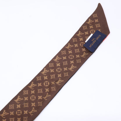 LOUIS VUITTON ルイヴィトン M71095 バンドー BB LV ストーリーズ シルク スカーフ