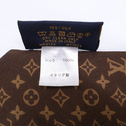 LOUIS VUITTON ルイヴィトン M71095 バンドー BB LV ストーリーズ シルク スカーフ