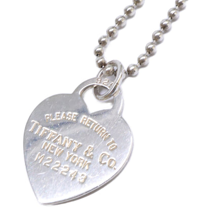 TIFFANY&Co. ティファニー 925 リターン トゥ ティファニー ハートタグ ボールチェーン ネックレス