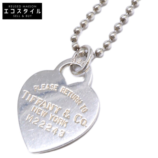 TIFFANY&Co. ティファニー 925 リターン トゥ ティファニー ハートタグ ボールチェーン ネックレス