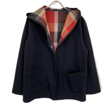 BLUE LABEL CRESTBRIDGE ブルーレーベルクレストブリッジ 25年 55F01-703-09 クレストブリッジチェックリバーシブルカーディガン トップス