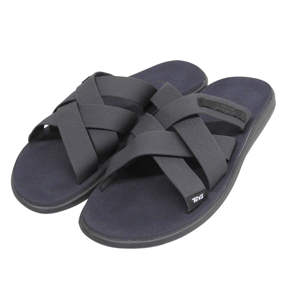 TEVA テバ 美品 M VOYA SLIDE サンダル シューズ メンズ グレー 27cm F60125C シューズ