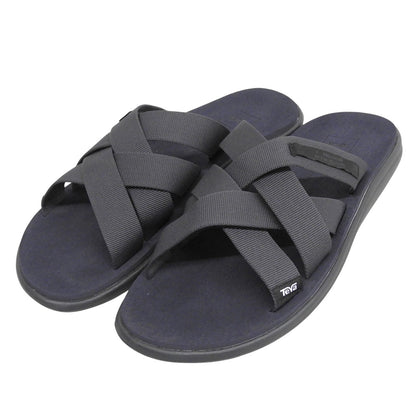 TEVA テバ 美品 M VOYA SLIDE サンダル シューズ メンズ グレー 27cm F60125C シューズ