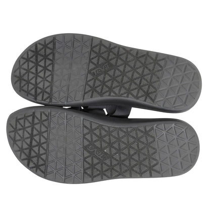 TEVA テバ 美品 M VOYA SLIDE サンダル シューズ メンズ グレー 27cm F60125C シューズ