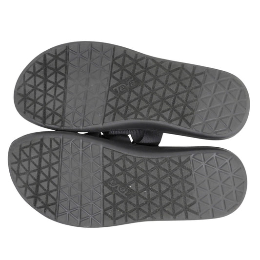 TEVA テバ 美品 M VOYA SLIDE サンダル シューズ メンズ グレー 27cm F60125C シューズ