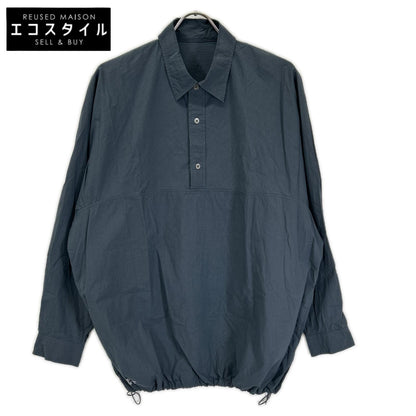Fresh Service フレッシュサービス FSC261-50247 グレー CRISP COTTON ANORAK L/S SHIRT トップス