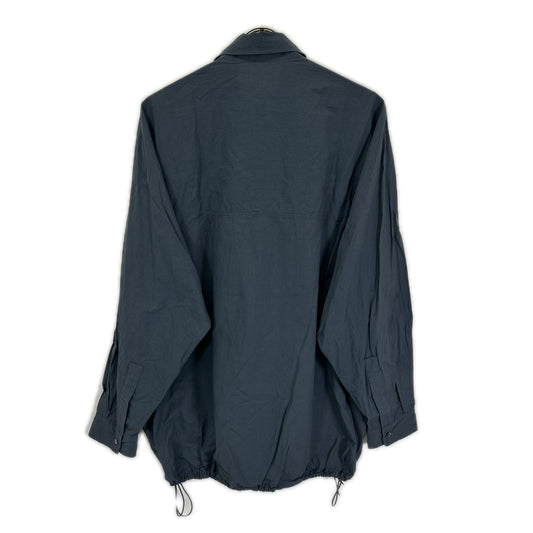 Fresh Service フレッシュサービス FSC261-50247 グレー CRISP COTTON ANORAK L/S SHIRT トップス