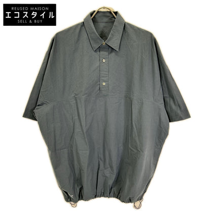 Fresh Service フレッシュサービス FSC261-50248 グレー CRISP COTTON ANORAK S/S SHIRT トップス