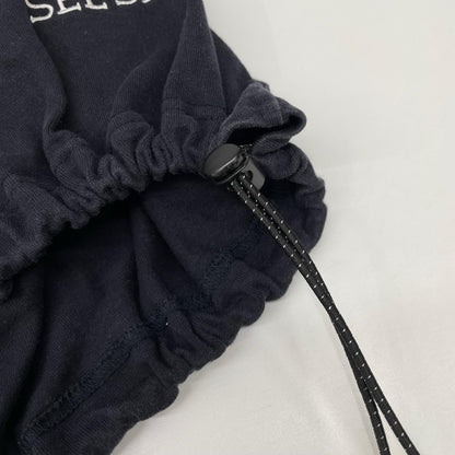 SEE SEE シーシー ネイビー コットン SUPER BIG FLAT LS TEE トップス