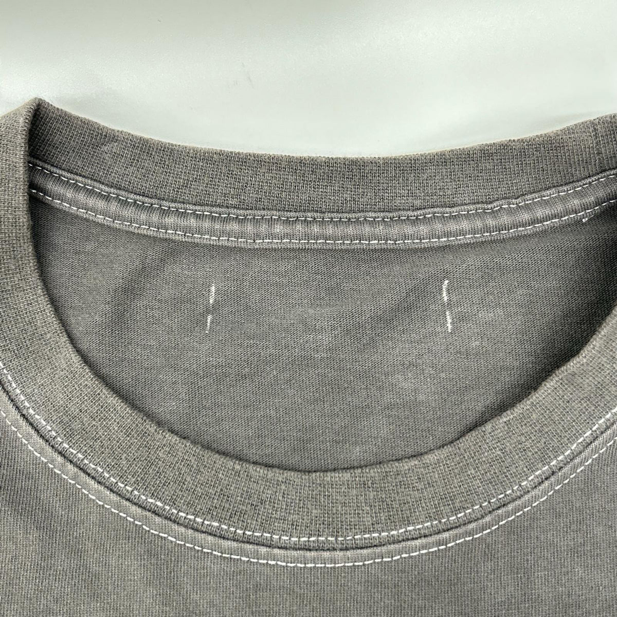 jieDa ジエダ グレー系 コットン CAR FRONT TEE トップス