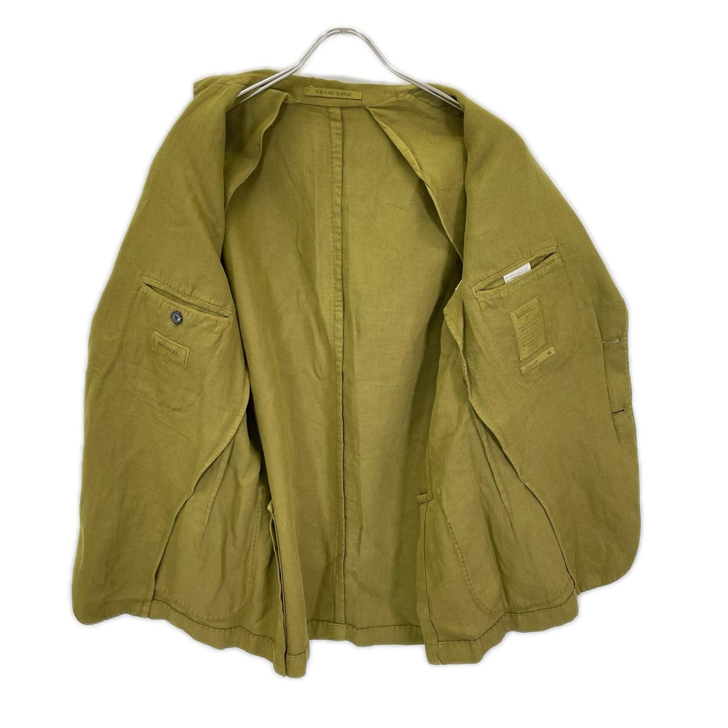 BAGNOLI バニョーリ TPROU012 グリーン コットン ジャケット ジャケット