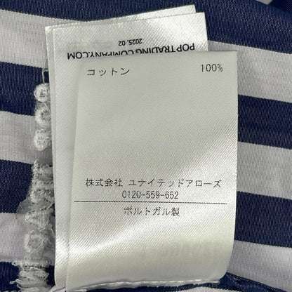 POP TRADING COMPANY ポップトレーディングカンパニー 1251-3-000025 ロゴ ストライプ シャツ トップス
