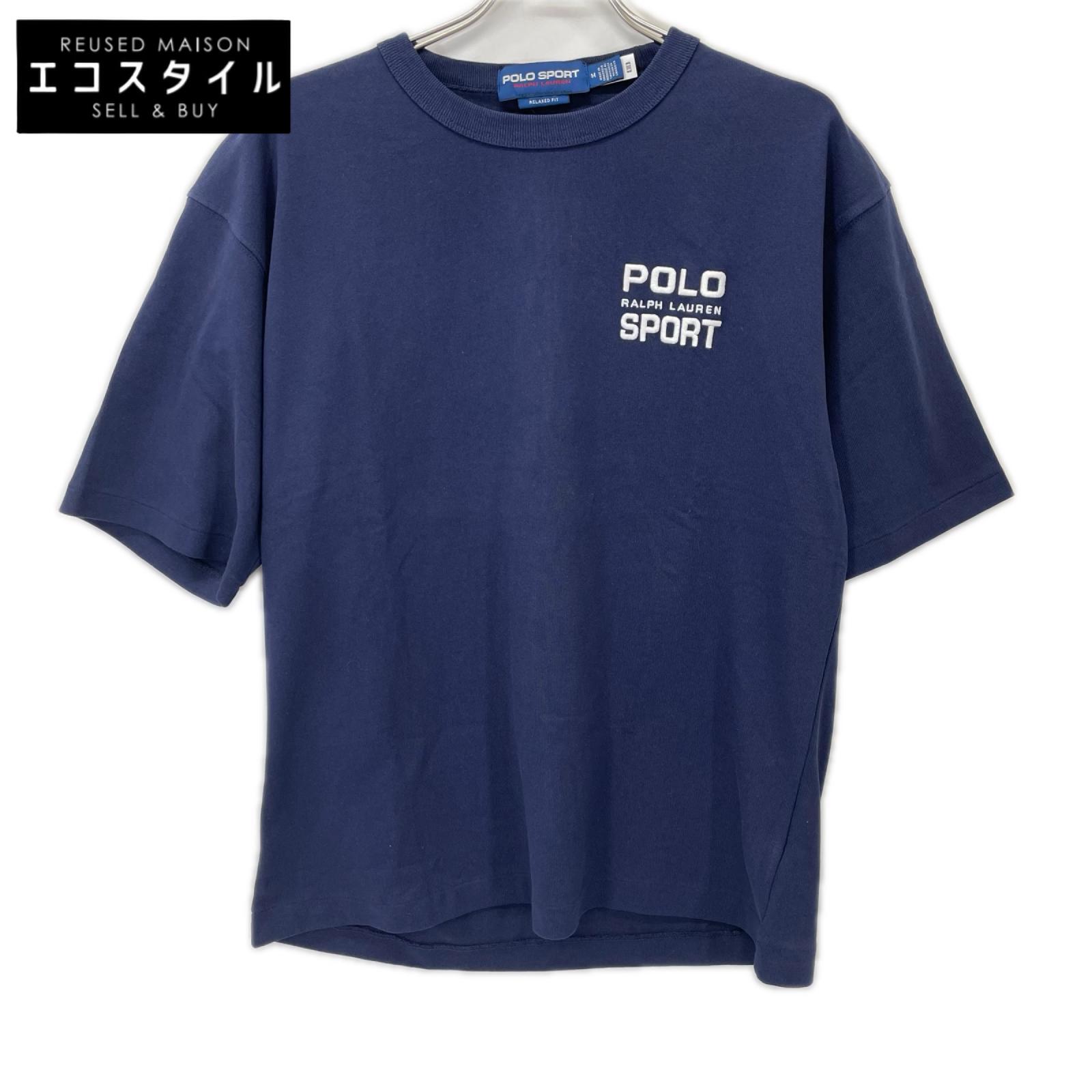PoloSportRalphLauren ポロスポーツラルフローレン ネイビー RELAXEDFIT ジャージ Tシャツ トップス
