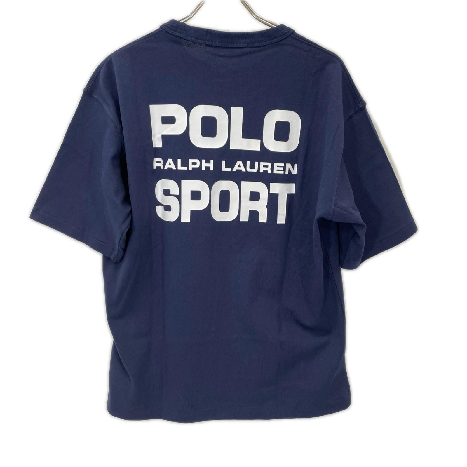 PoloSportRalphLauren ポロスポーツラルフローレン ネイビー RELAXEDFIT ジャージ Tシャツ トップス