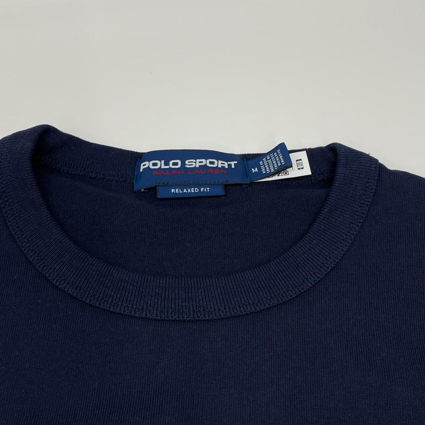 PoloSportRalphLauren ポロスポーツラルフローレン ネイビー RELAXEDFIT ジャージ Tシャツ トップス