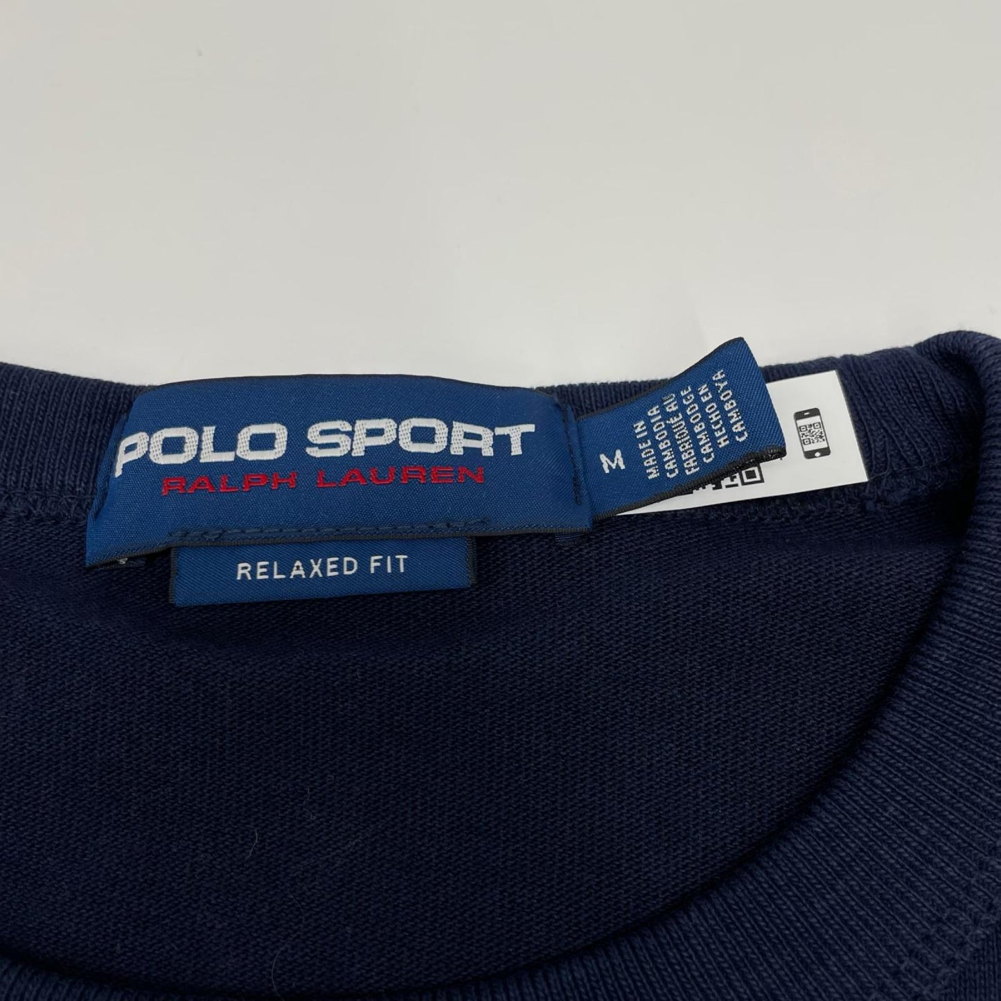 PoloSportRalphLauren ポロスポーツラルフローレン ネイビー RELAXEDFIT ジャージ Tシャツ トップス