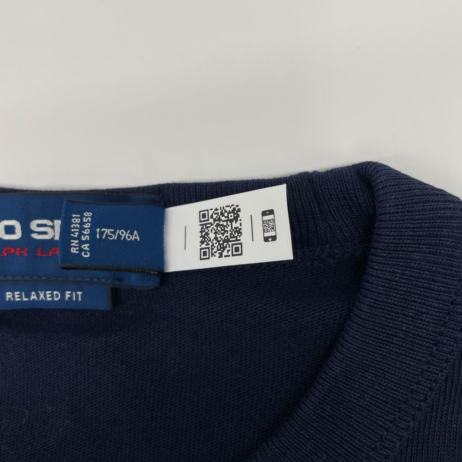 PoloSportRalphLauren ポロスポーツラルフローレン ネイビー RELAXEDFIT ジャージ Tシャツ トップス
