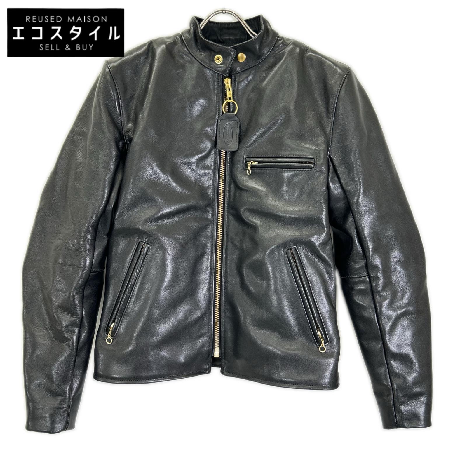 VANSON バンソン 84004A-02 ブラック B LEATHER JACKT ジャケット