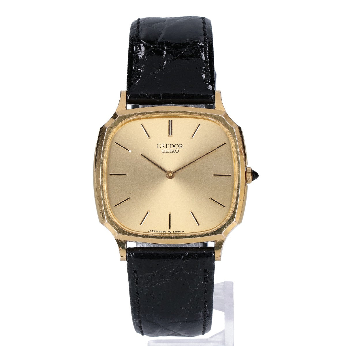 SEIKO CREDOR セイコー クレドール 5930-5080 14K SSバック クォーツ 腕時計