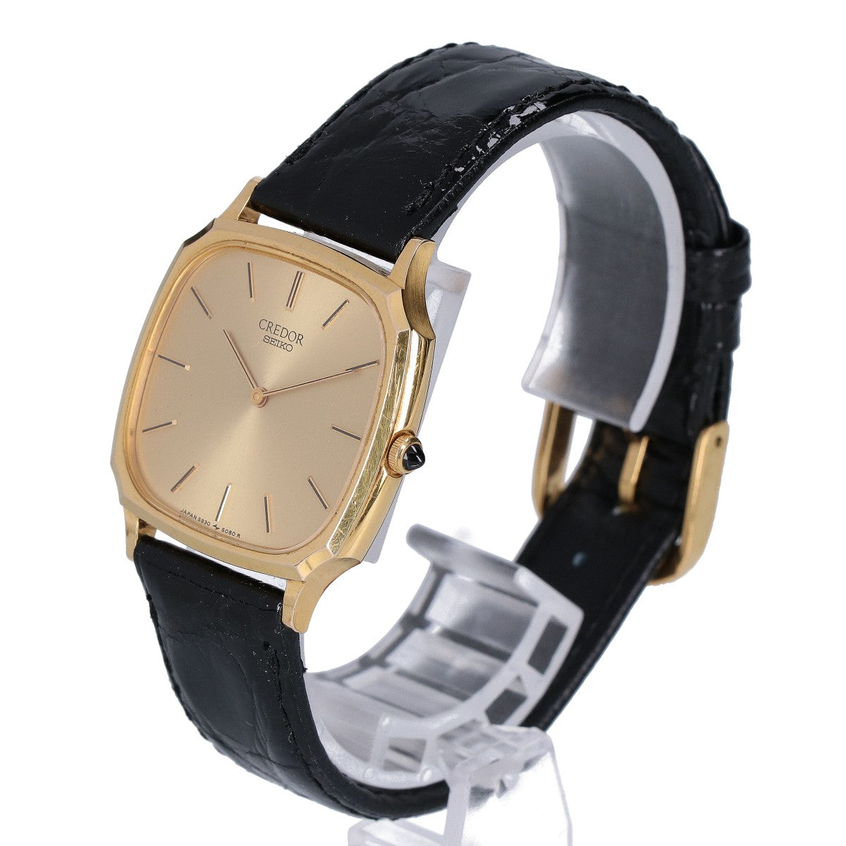 SEIKO CREDOR セイコー クレドール 5930-5080 14K SSバック クォーツ 腕時計