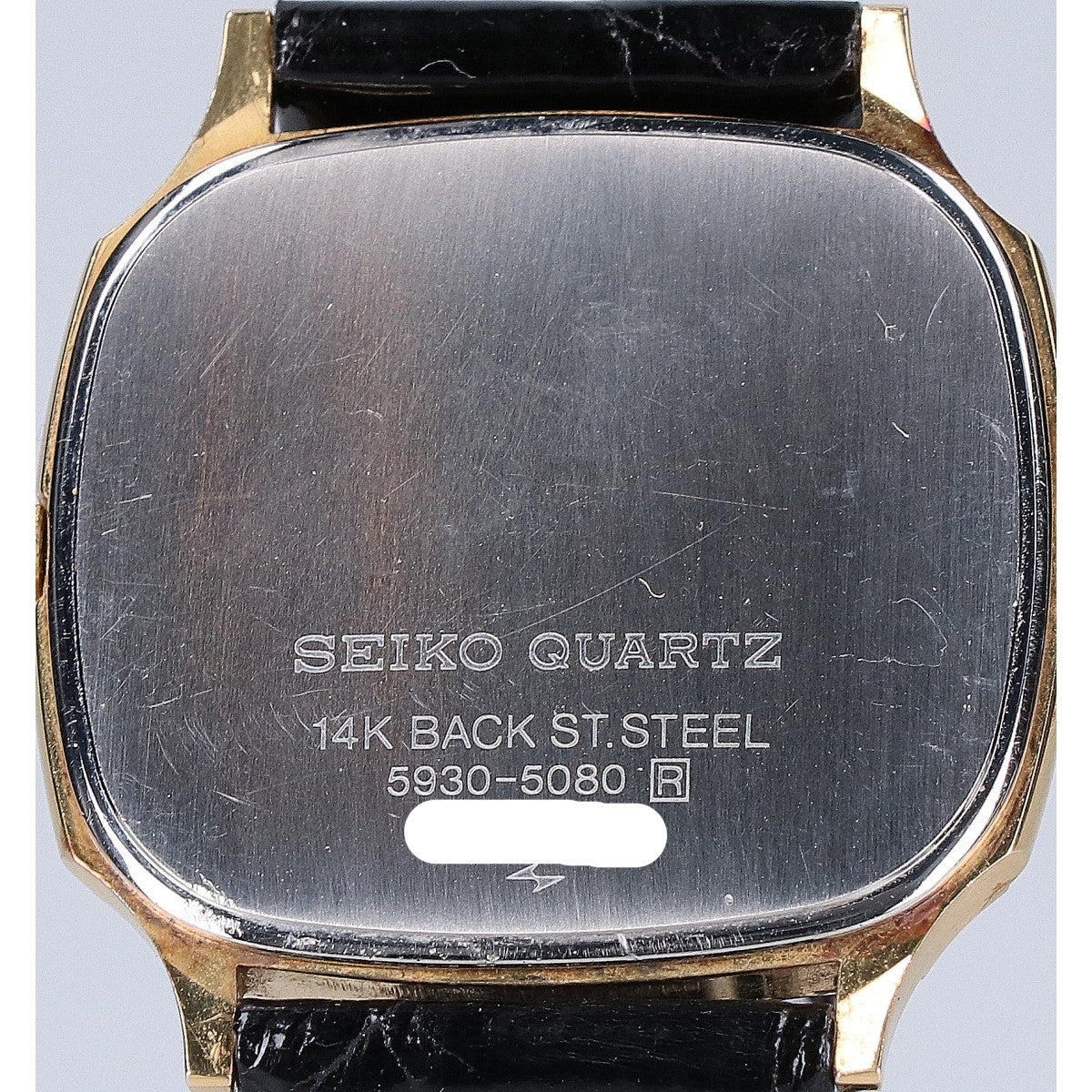 SEIKO CREDOR セイコー クレドール 5930-5080 14K SSバック クォーツ 腕時計