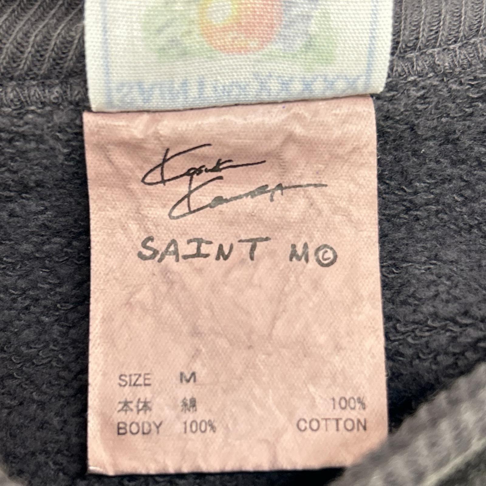 SAINT MICHAEL セントマイケル SM-YS1-0000-C36 CREW SWEAT NOTHING IMP トップス