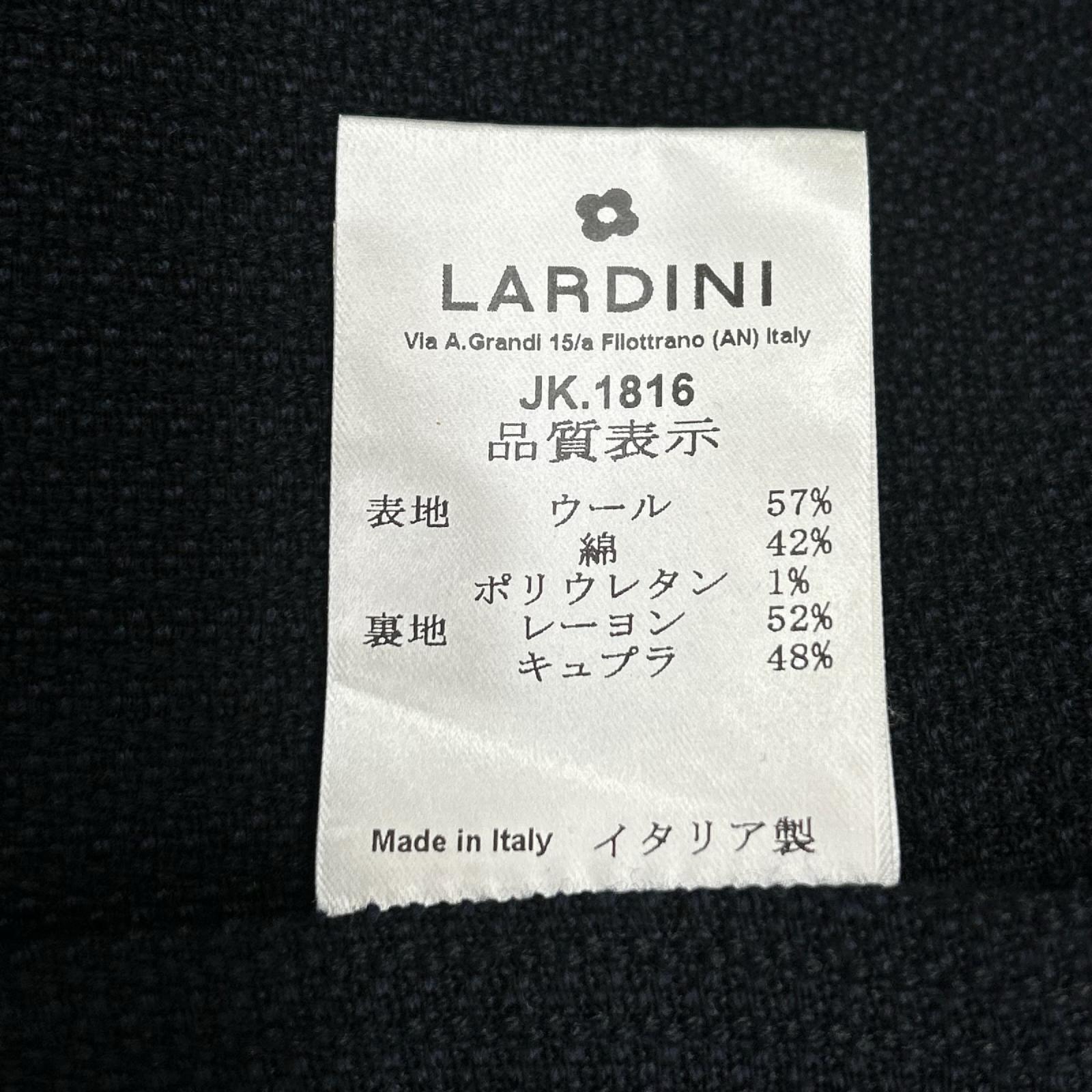 LARDINI ラルディーニ IZUMO ダークネイビー ジャケット