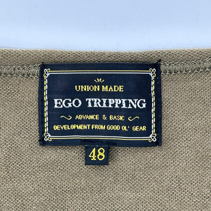 EGO TRIPPING エゴトリッピング 666600 カーキグリーン ライナーカーディガン トップス