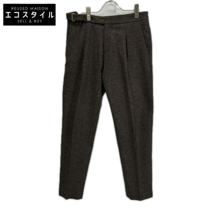 BRIGLIA 1949 ブリリア1949 424124 ブラウン ハウンズトゥース Piccadilly パンタローネ ボトムス