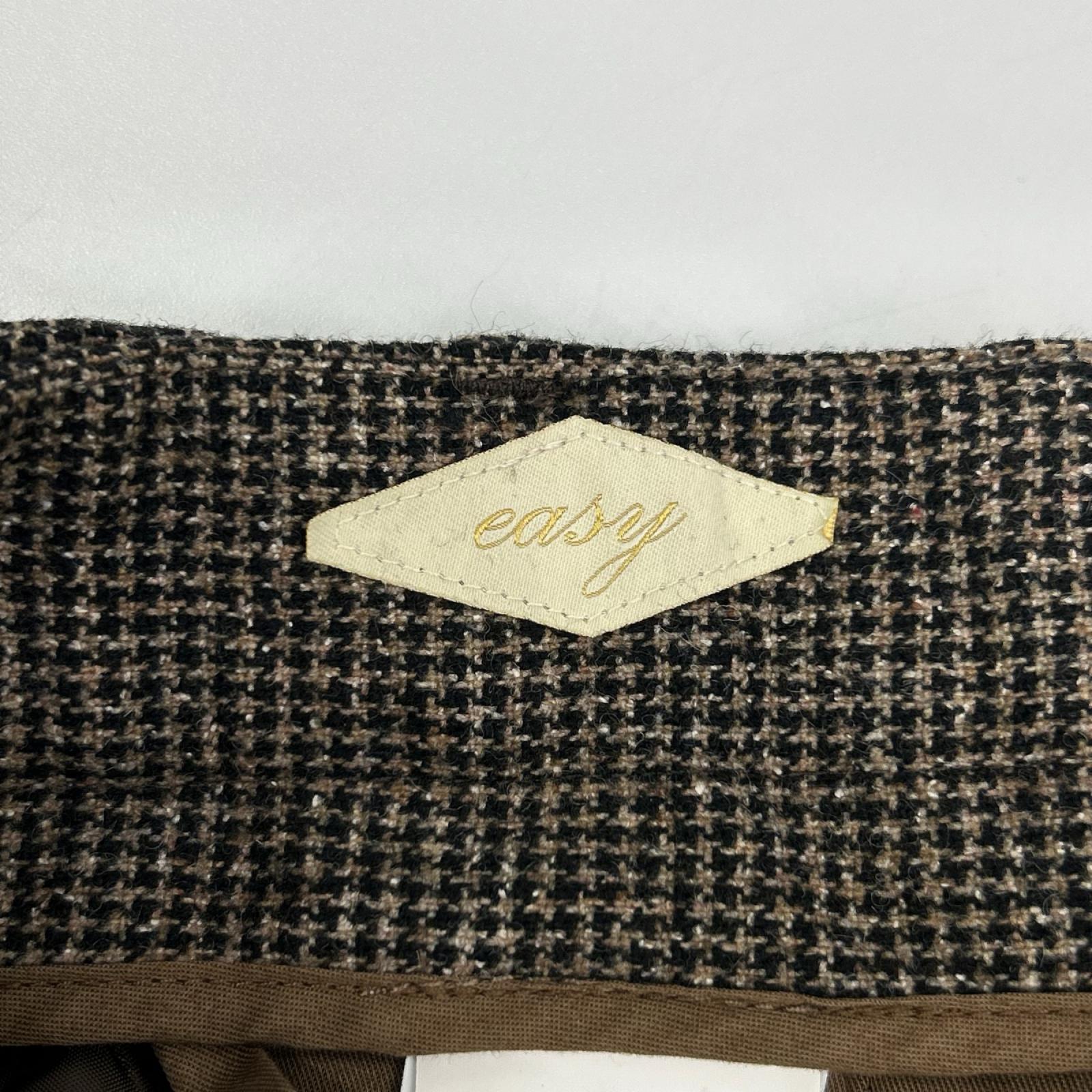 BRIGLIA 1949 ブリリア1949 424124 ブラウン ハウンズトゥース Piccadilly パンタローネ ボトムス