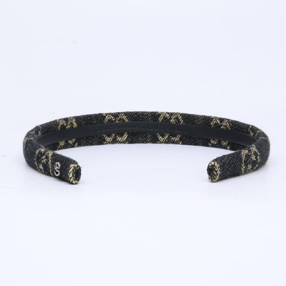GUCCI グッチ 【美品/国内正規】652835 3HAF9 GGデニム カチューシャ ヘアアクセサリー