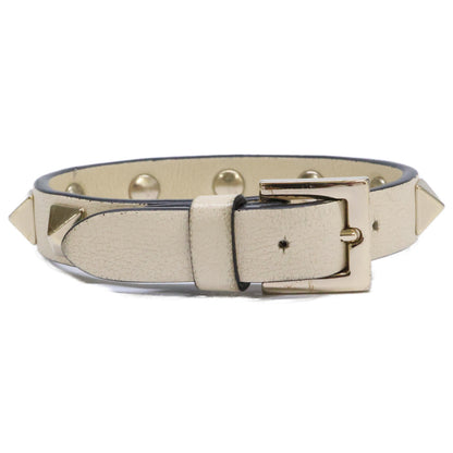 Valentino Garavani ヴァレンティノガラヴァーニ ZW2J0255VIT ロックスタッズ レザー ブレスレット