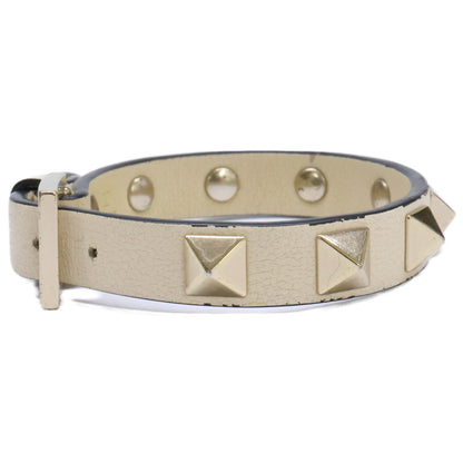 Valentino Garavani ヴァレンティノガラヴァーニ ZW2J0255VIT ロックスタッズ レザー ブレスレット