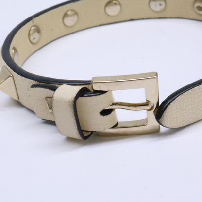 Valentino Garavani ヴァレンティノガラヴァーニ ZW2J0255VIT ロックスタッズ レザー ブレスレット