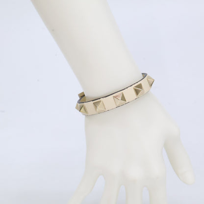 Valentino Garavani ヴァレンティノガラヴァーニ ZW2J0255VIT ロックスタッズ レザー ブレスレット
