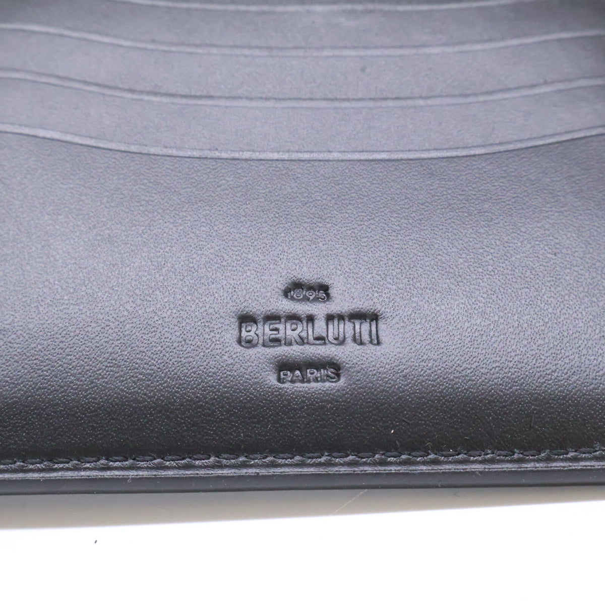 berluti ベルルッティ 【新品同様】マコレ スリム フラップ コンパクトウォレット 二つ折り財布（小銭入れなし）
