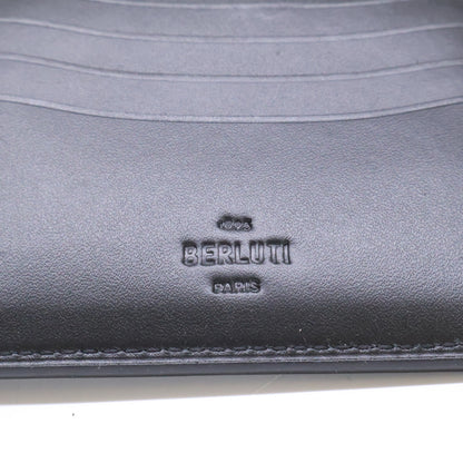berluti ベルルッティ 【新品同様】マコレ スリム フラップ コンパクトウォレット 二つ折り財布（小銭入れなし）