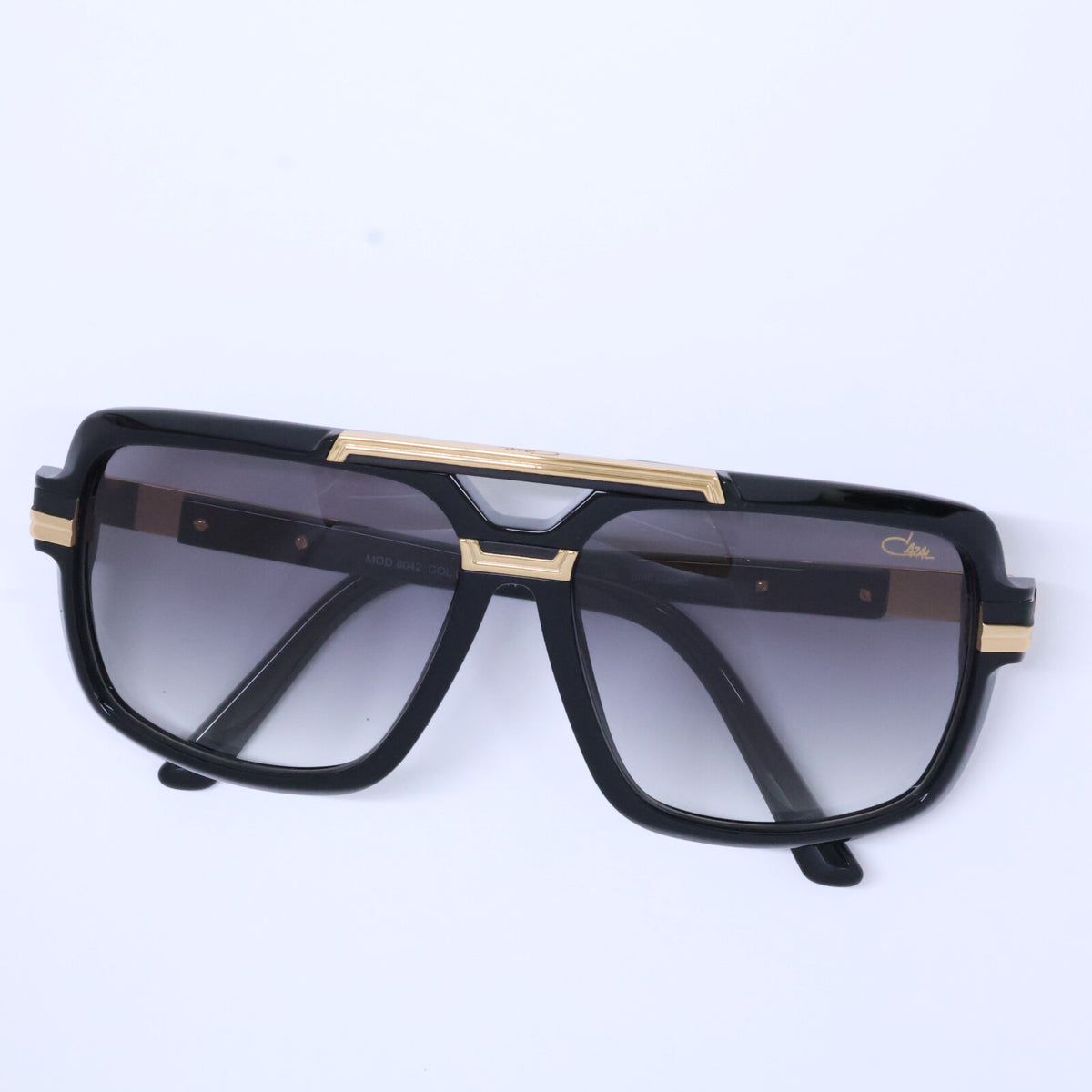 CAZAL カザール 【新品同様】MOD.8042 COL.001 スクエアシェイプ サングラス