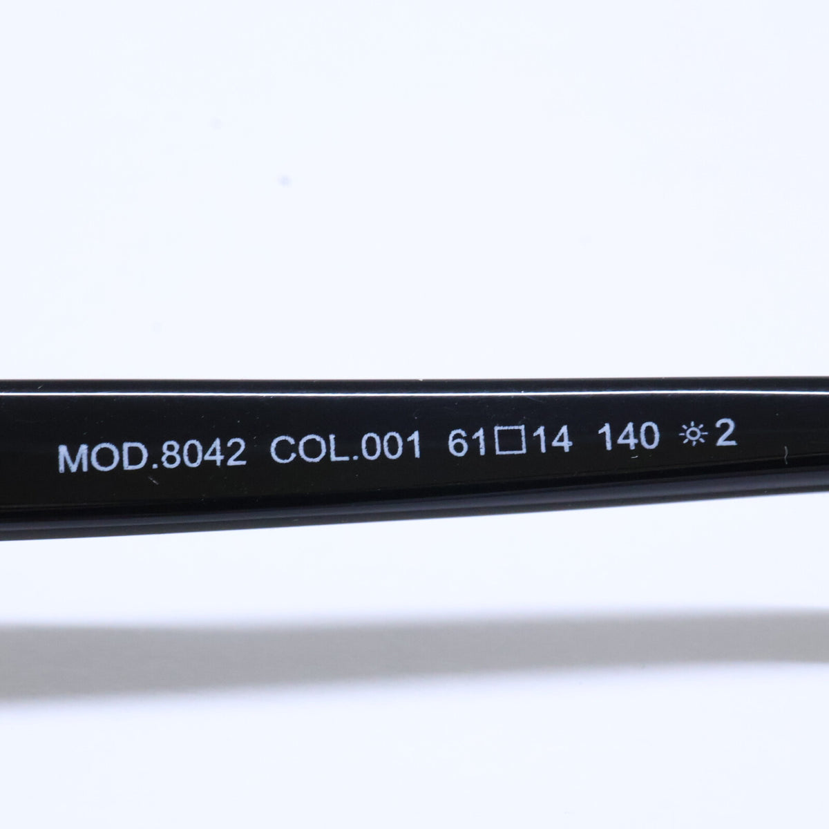 CAZAL カザール 【新品同様】MOD.8042 COL.001 スクエアシェイプ サングラス