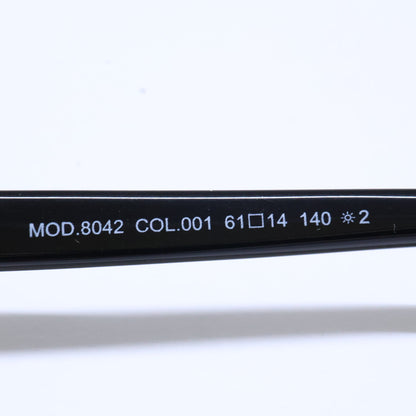CAZAL カザール 【新品同様】MOD.8042 COL.001 スクエアシェイプ サングラス