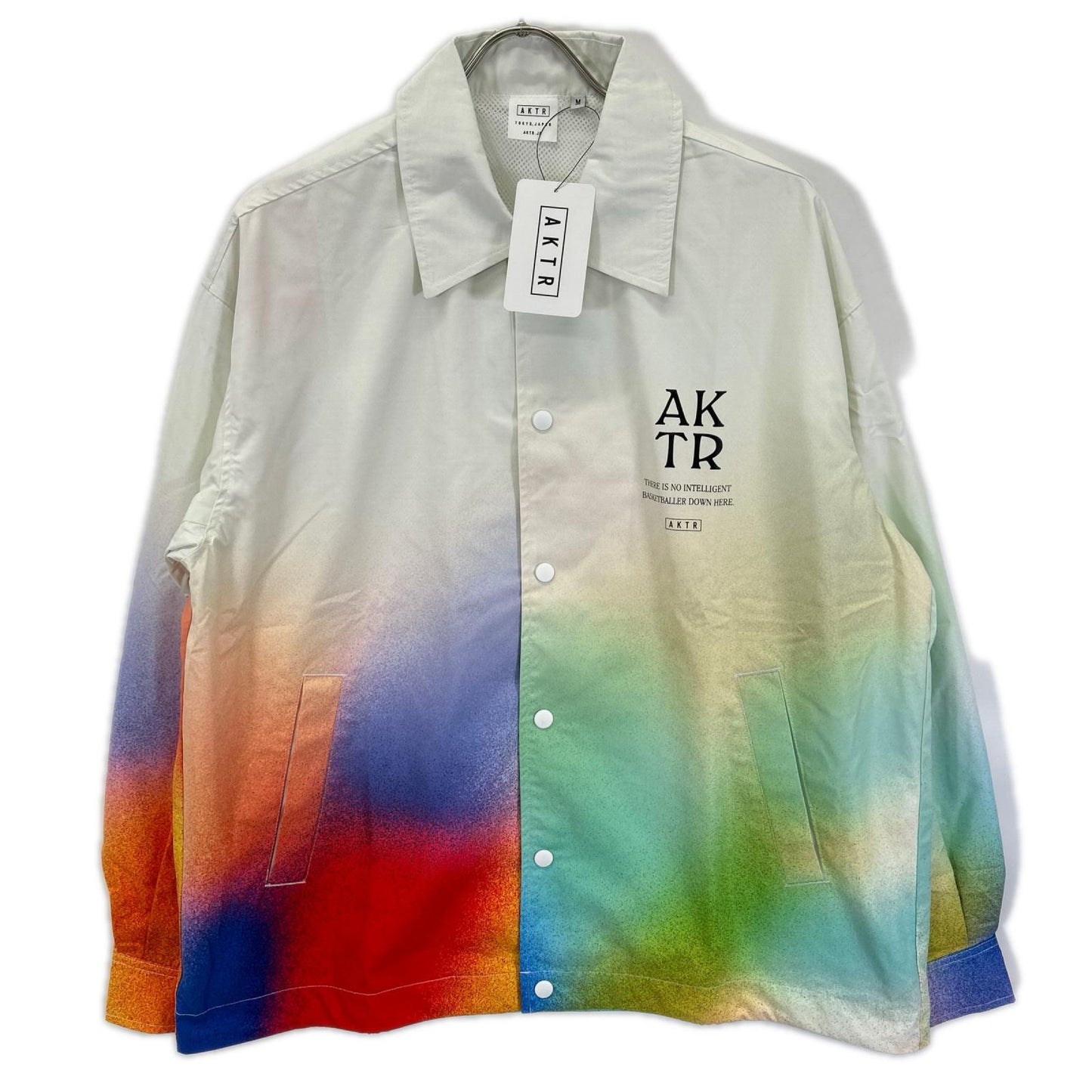 AKTR アクター 121-020010 ホワイト CRAZY SPRAY COACH JAKET ジャケット ジャケット