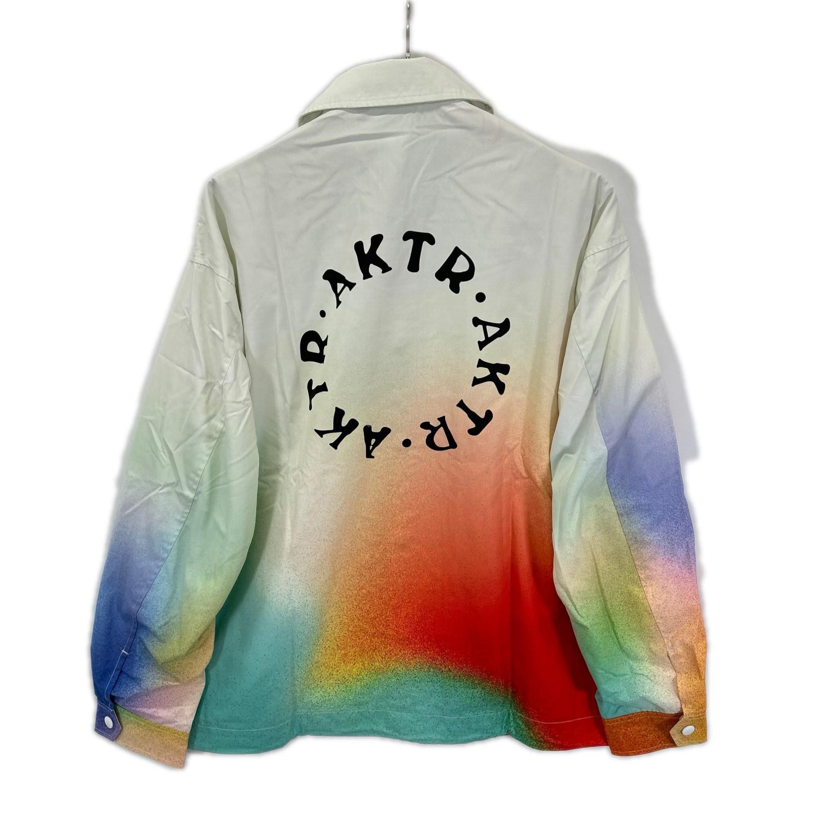 AKTR アクター 121-020010 ホワイト CRAZY SPRAY COACH JAKET ジャケット ジャケット