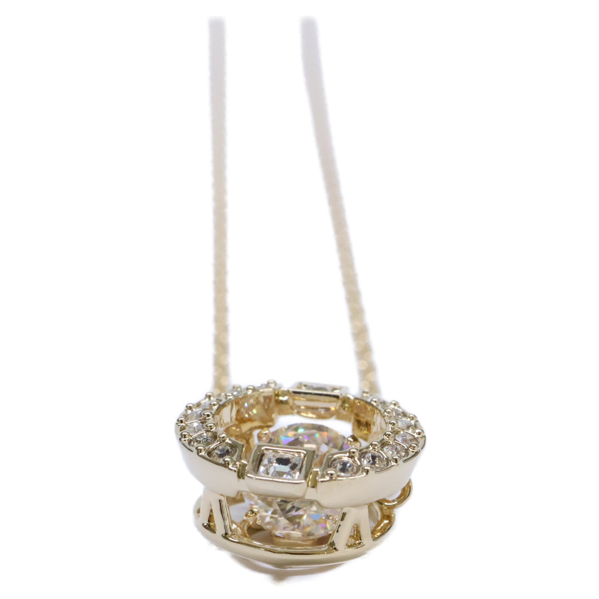 SWAROVSKI スワロフスキー 【新品同様】5758061 Una Angelic キュービックジルコニア ペンダント ネックレス